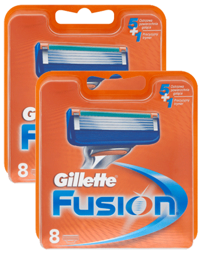 16 Gillette Fusion Scheermesjes